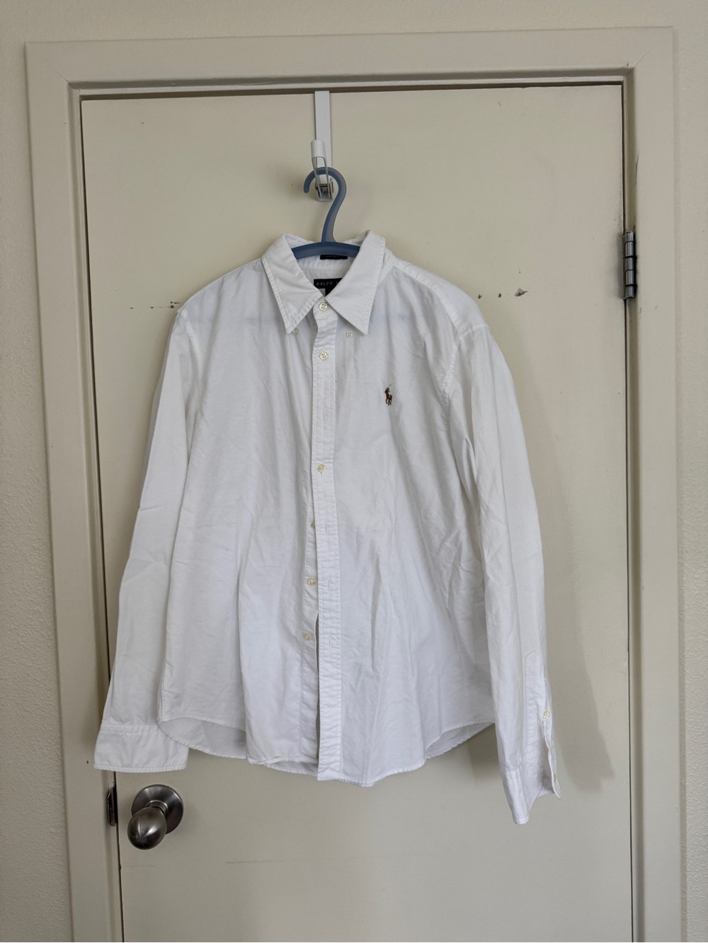 Ralph Lauren Classic White Button-Down Shirt